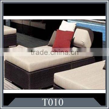 rattan sofa bed Comfortable rattan wicker lounger