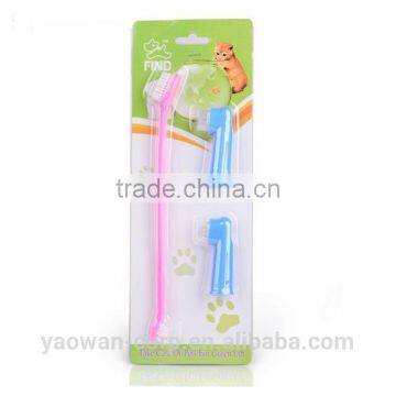 Plastic Pet Tooth Brush Nail Brush Set photo-2
