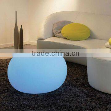 modern bar glow table/led plastic table