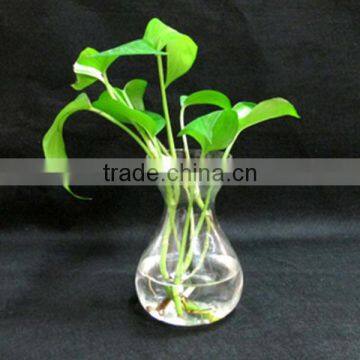 wholesale colored and clear glass flower vases