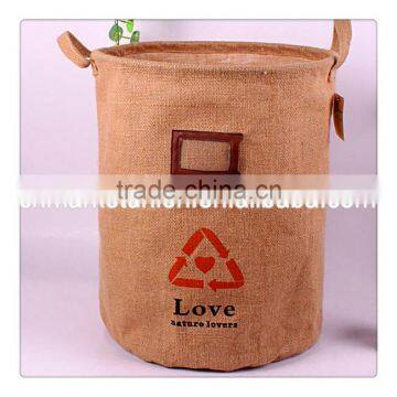 Zakka Waterproof Wholesale Manufacturer Green Jute and Include 3 Color Designs and Sizes 34*43 cm photo-2