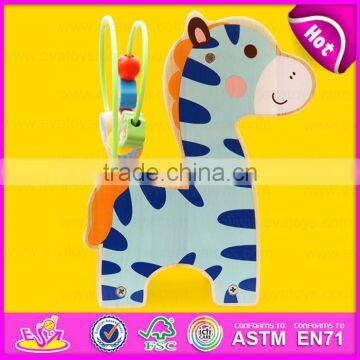 2016 Brand New Wooden Beads Toy, Lovely Educational Wooden Beads Toy, Cute Preschool Wooden Beads Toy W11B087 photo-3