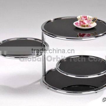 Modern New Design Corner Table Wood Living Room Cabinet