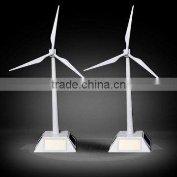 Plastic Desktop Model-Solar Powered Windmills Wind Turbine Science Education Toy photo-2