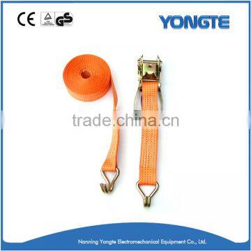 Cargo Lashing Strap With J Hook Ratchet Tie Down