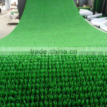 hebei mortmain high density gold-rushing plastic grass mat