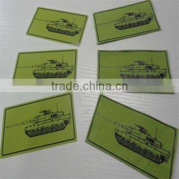 Wholesale Custom PVC Printed Heat Transfer Clothing Label photo-2