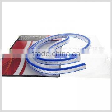 Kearing Brand 75cm Snack Type Flexible Plastic Curve Ruler for Engineering Design#KF-75 photo-4