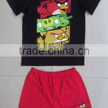 New Designer Kids Cartoon Animal Printed Cotton Pajamas set for Summer Children