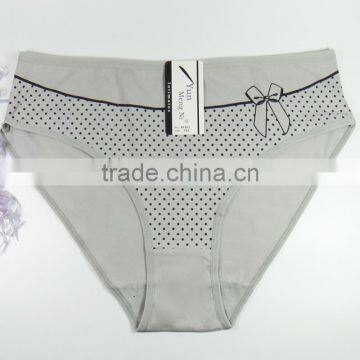 Big Size XXL/XXXL/XXXXL Underwear Fancy Printing Cotton Briefs Sexy Women Panties photo-4