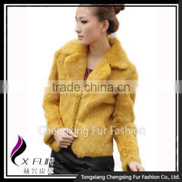 CX-G-A-201 New Fashion Rabbit Fur Winter Jacket Woman Clothes photo-2