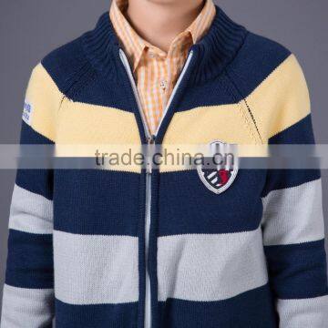 new design knitted boys cardigan sweater