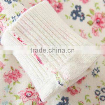 Princess Warm Fashion Pullovers Weave Knitting Pattern Round Neck Cute Flower Print Girls Kid Sweater photo-5