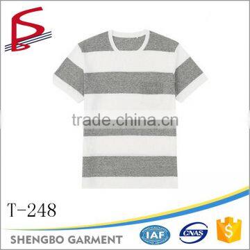 100% Cotton Colorful Wholesale Striped t Shirt