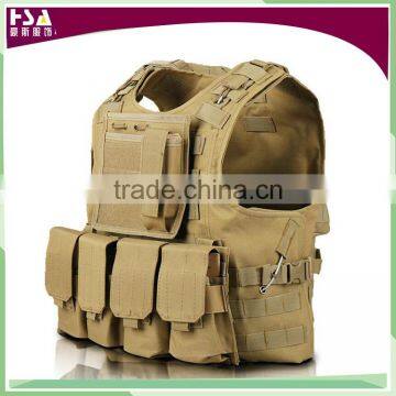 Adjustable tactical military combat vest