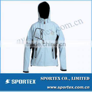 Functional Xiamen Sportex wholesale ladies' softshell jacket, softshell jacket for ladies, ladies softshell jacket OEM#YC13048