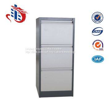 Office staff KD structure 3 drawers A4 folder metal file cabinet