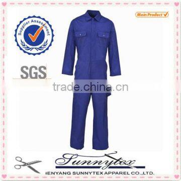 Poly Cotton Safety Coverall Used For Industrial Workwear Working Coverall photo-2