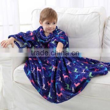 ShiJ Sofa TV Blanket With Sleeve 2017 Christmas Gift photo-3