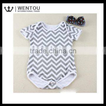 Kids Wear Organic Cotton Baby Romper Boy Sleeper photo-3