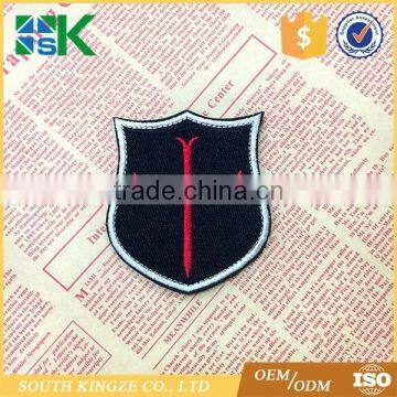 Black and White Red Temple Knight Cross Armband Embroidery Magic Stickers Outdoor Accessories Backpack Patches photo-2