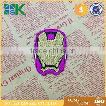 New Arrival Cartoon Applique Brain Chan Iron on Sew on Custom Embroidered Patch photo-2