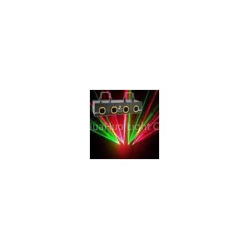 50HZ 220volt 800mv Green and Red DMX 512 signal voice Laser beam lighting