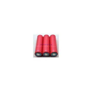 Rechargeable Lithium Sanyo 18650 battery 3.7V 2600mAh UR18650Fm