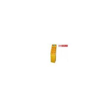 Cells Cardboard Point Of Sale Display Stands , Paper Glossy Retail Display Stands