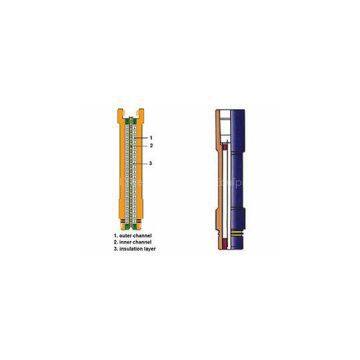 Double Hollow Sucker Rod for Circular Heating Device