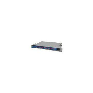 Optic Distribution Frame Fiber Optic Distribution Box , 12port Rak Mounted ODF Unit Box