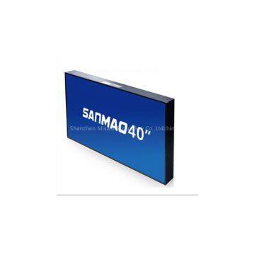 New design 40inch environmental LCD splicing screen