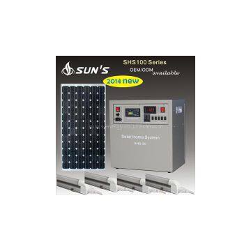 2015 New Products Solar Home System 50W 80W 100W With Solar Fans