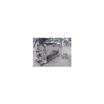 Single Paddle Trough Ribbon Blender Stainless steel For Food Industry