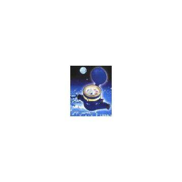 Rotary vane wheel dry-dial water meter