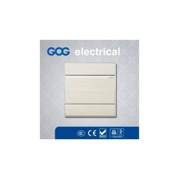 Latest coming 1 gang 1 way wall switch with 3 point indicator
