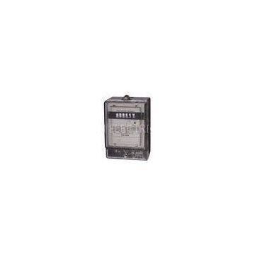 Household IP56 Single Phase Energy Meter With Transparent Terminal Cover