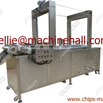 Continuous Frying Machine For Green Peas|Peanut|Broad Beans|French Fries|Potato chips