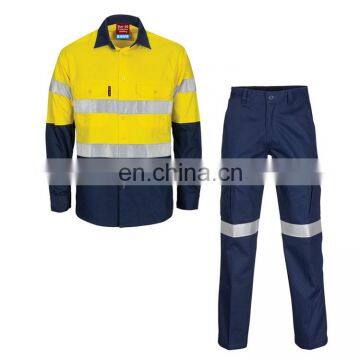 Washable Man Fire Retardant Clothing with matching shirt and pants with safety suit
