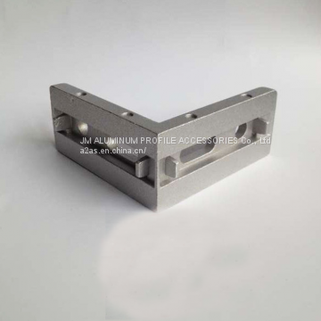 Al-Alloy Material Angel Bracket for 40s Aluminum Profile