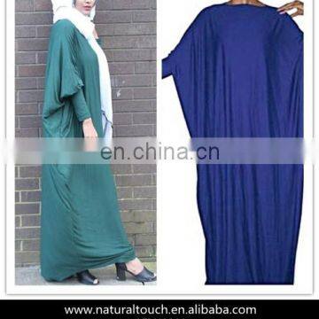 Jersey Loose Abaya Designs Muslim Clothing For Women (16050601)