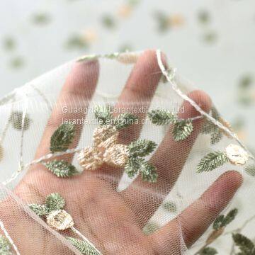 Dot Com Latest Style Strench Wedding Lace Fabric for Dress photo-4