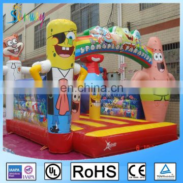 2017 Sunway Lovely Cartoon inflatable Jumping Bouncy Castle Outdoor Combo Bouncer