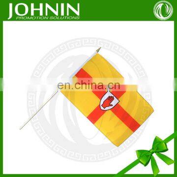 promotion plastick stick hand waving flag