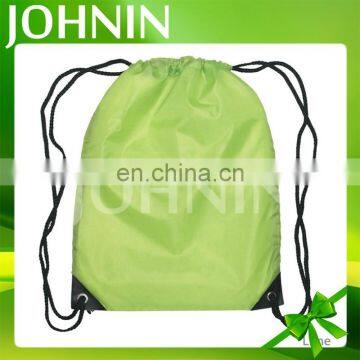 Factory Service Verious Colors Custom Logo Nylon Drawstring Bag Shopping bags school bags