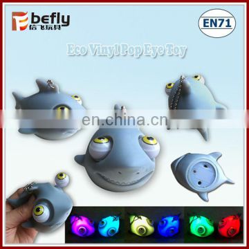 Eco pop eye led vinyl toy for kids