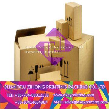 printing kraft shipping carton