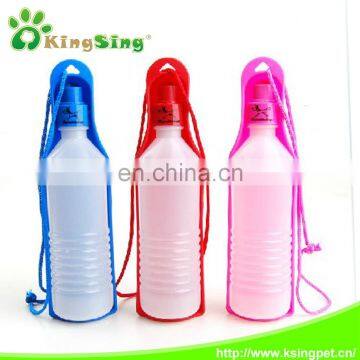 Folding Plastic pet drinking bottle