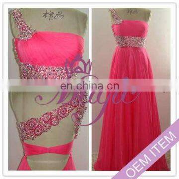 Hot-Pink Evening/Formal Dress Prom Ball Gown