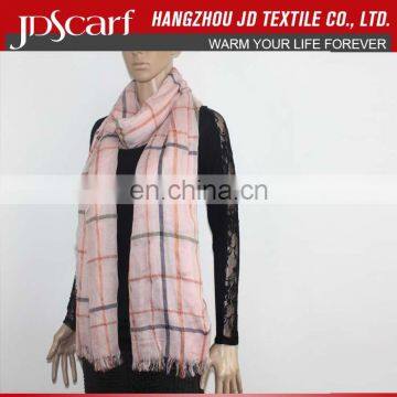 Wholesale fashionable women plaid scarf